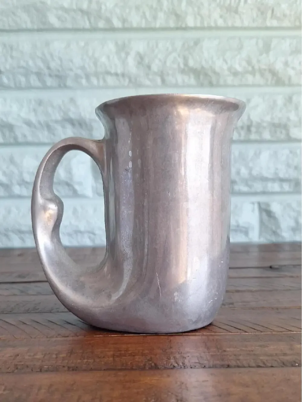 Vintage Ballena Bay Pewter French Horn Beer Mug Cup